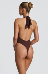 Tysa Bodysuit - Plum Brown
