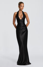 Elowen Maxi Dress - Black