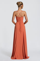 Irie Maxi Dress - Burnt Orange