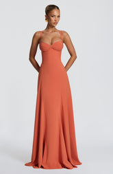 Irie Maxi Dress - Burnt Orange