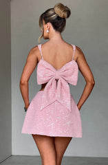 Kiri Mini Skirt - Blush