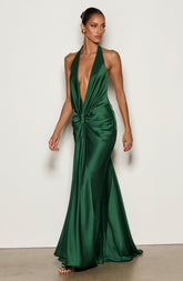 Linette Gown - Emerald