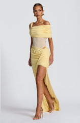 Lisette Bodysuit - Lemon