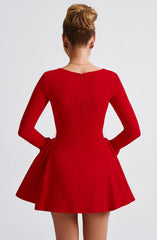 Megan Mini Dress - Red