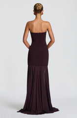 Merritt Gown - Plum