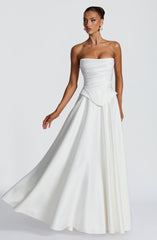 Mira Maxi Skirt - Ivory