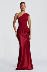 Sadona Maxi Dress - Deep Red