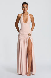 Saira Maxi Skirt - Soft Blush