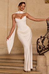 Tindra Maxi Dress - Ivory