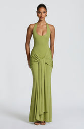 Veneda Maxi Dress - Olive