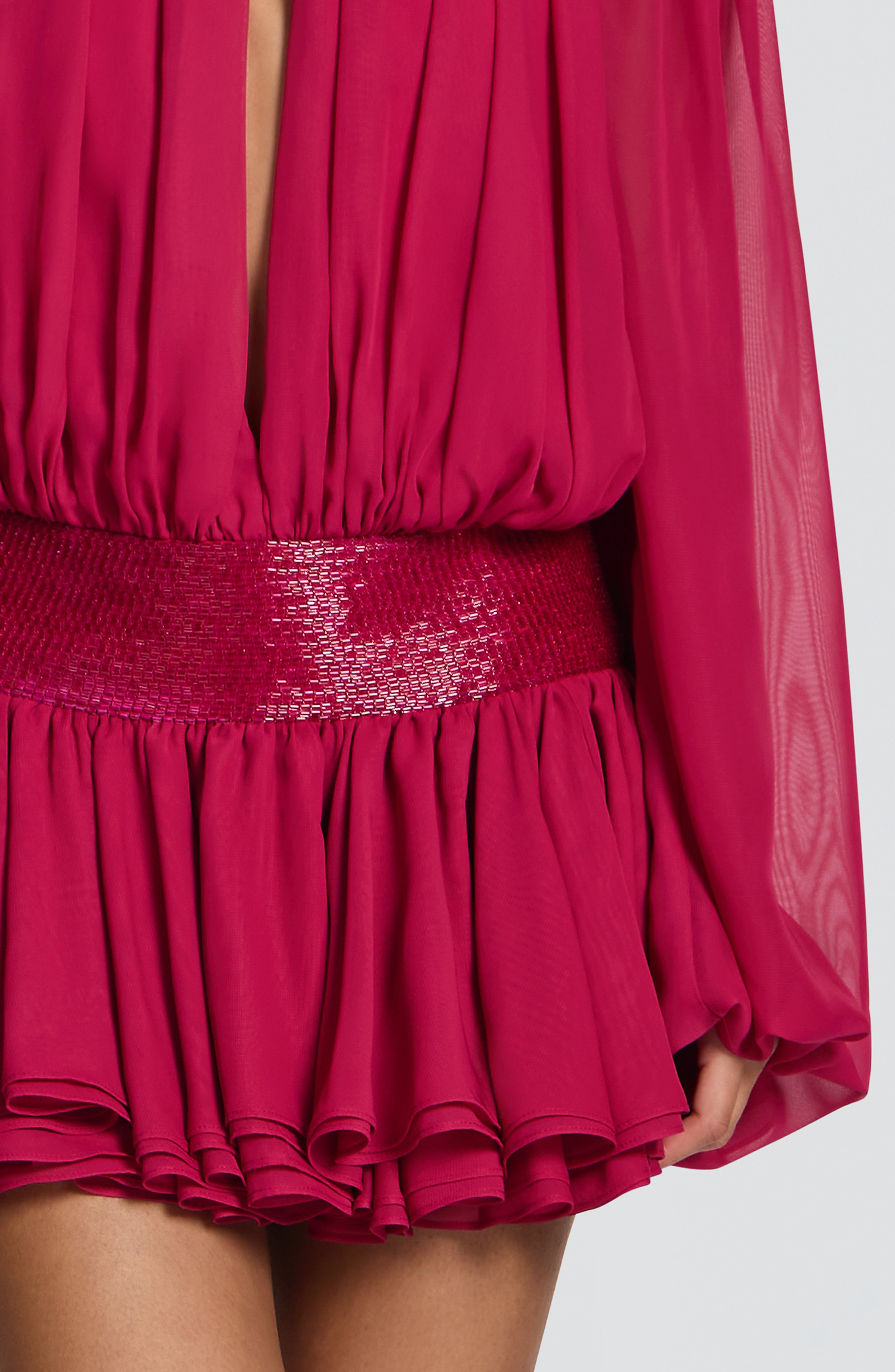 Deja Playsuit - Raspberry