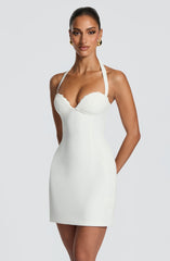 Cassia Mini Dress - Ivory