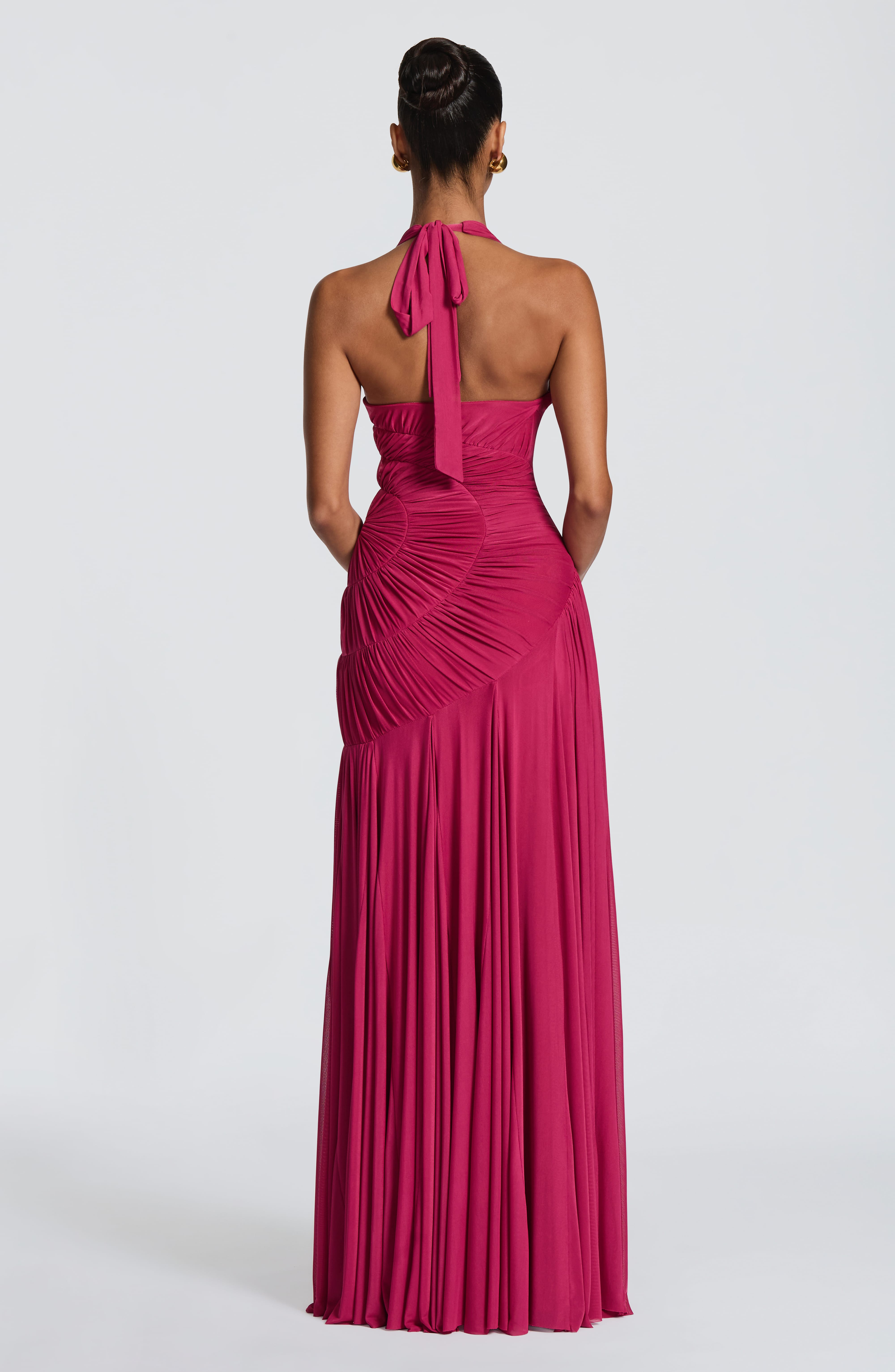 Cova Maxi Dress - Raspberry