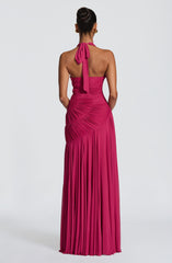 Cova Maxi Dress - Raspberry