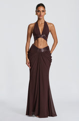 Sophie Bralette - Plum Brown