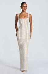 Polina Maxi Dress - Ivory