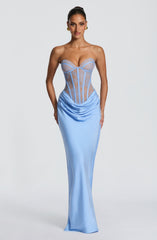 Kathleen Maxi Dress - Powder Blue