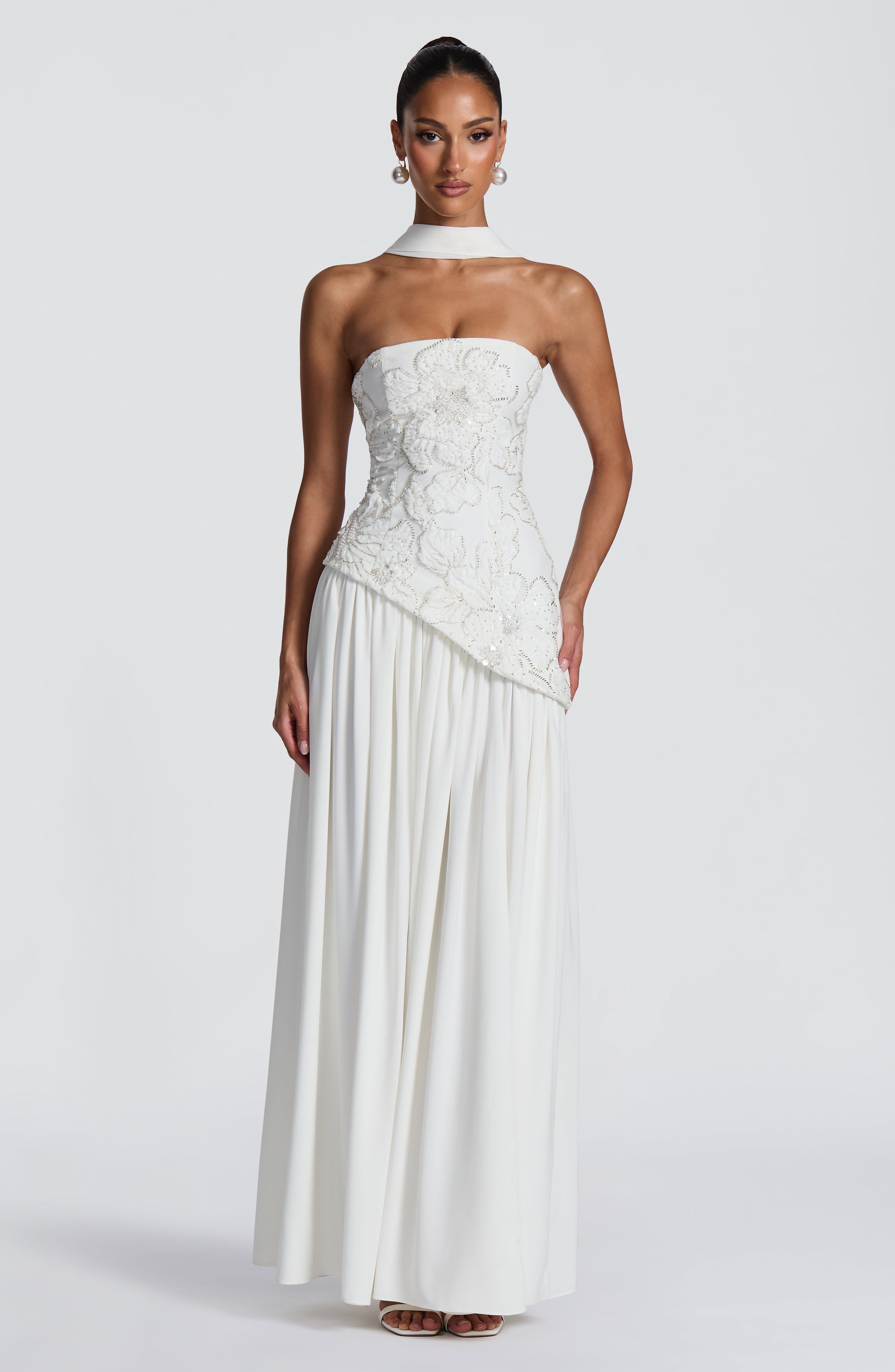 Anneliese Maxi Dress - Ivory