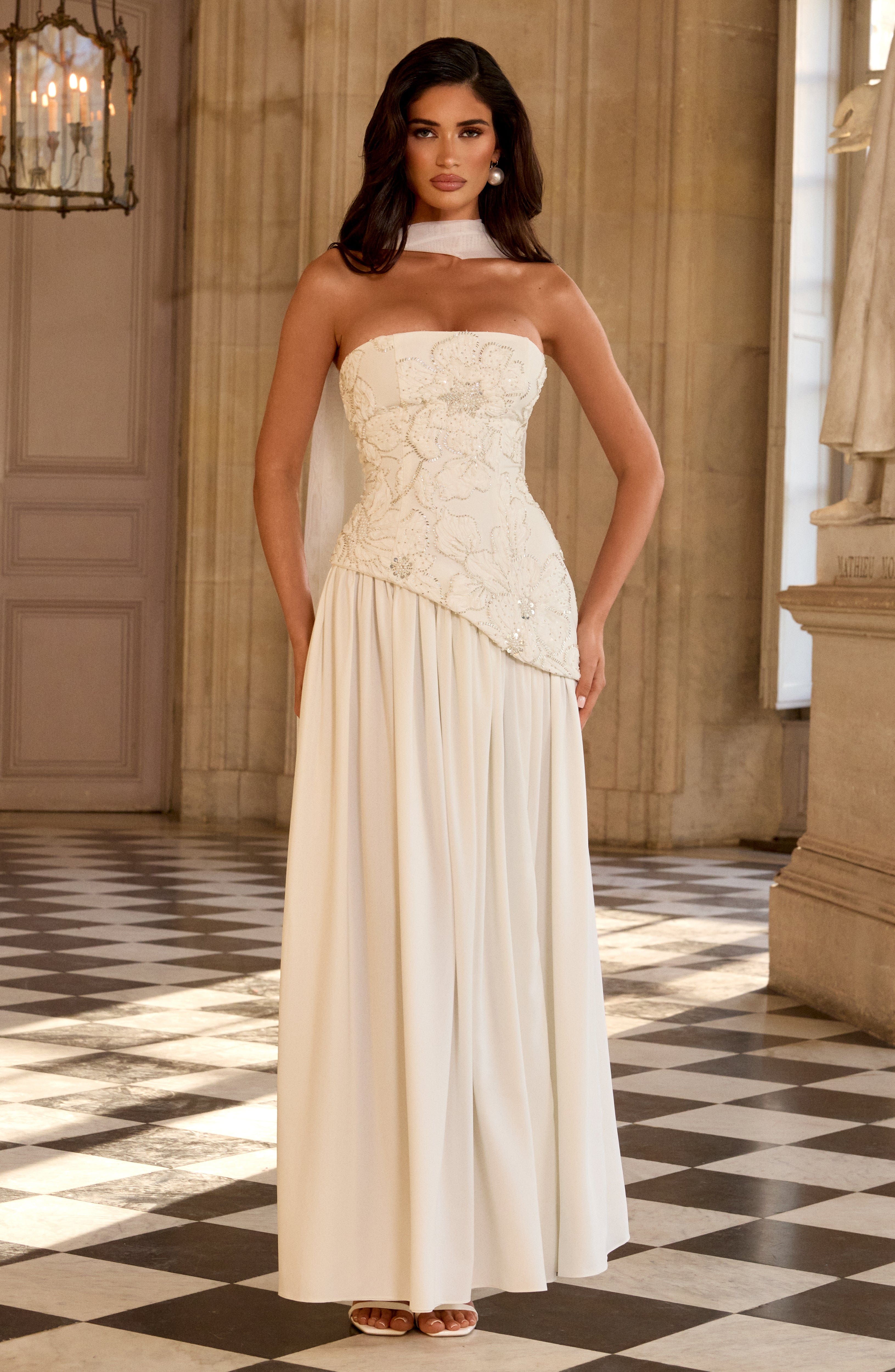 Anneliese Maxi Dress - Ivory