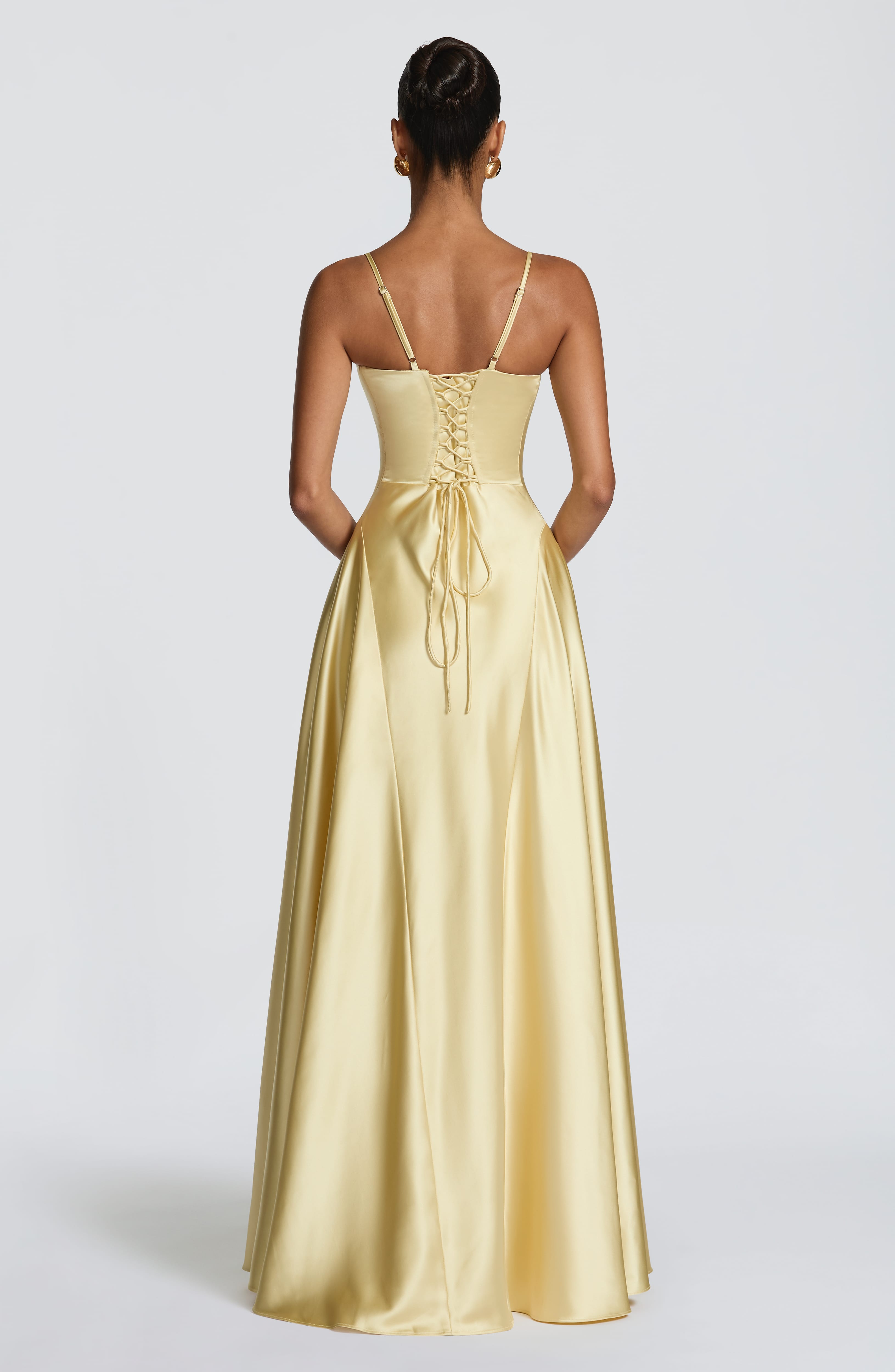 Asterin Maxi Dress - Lemon