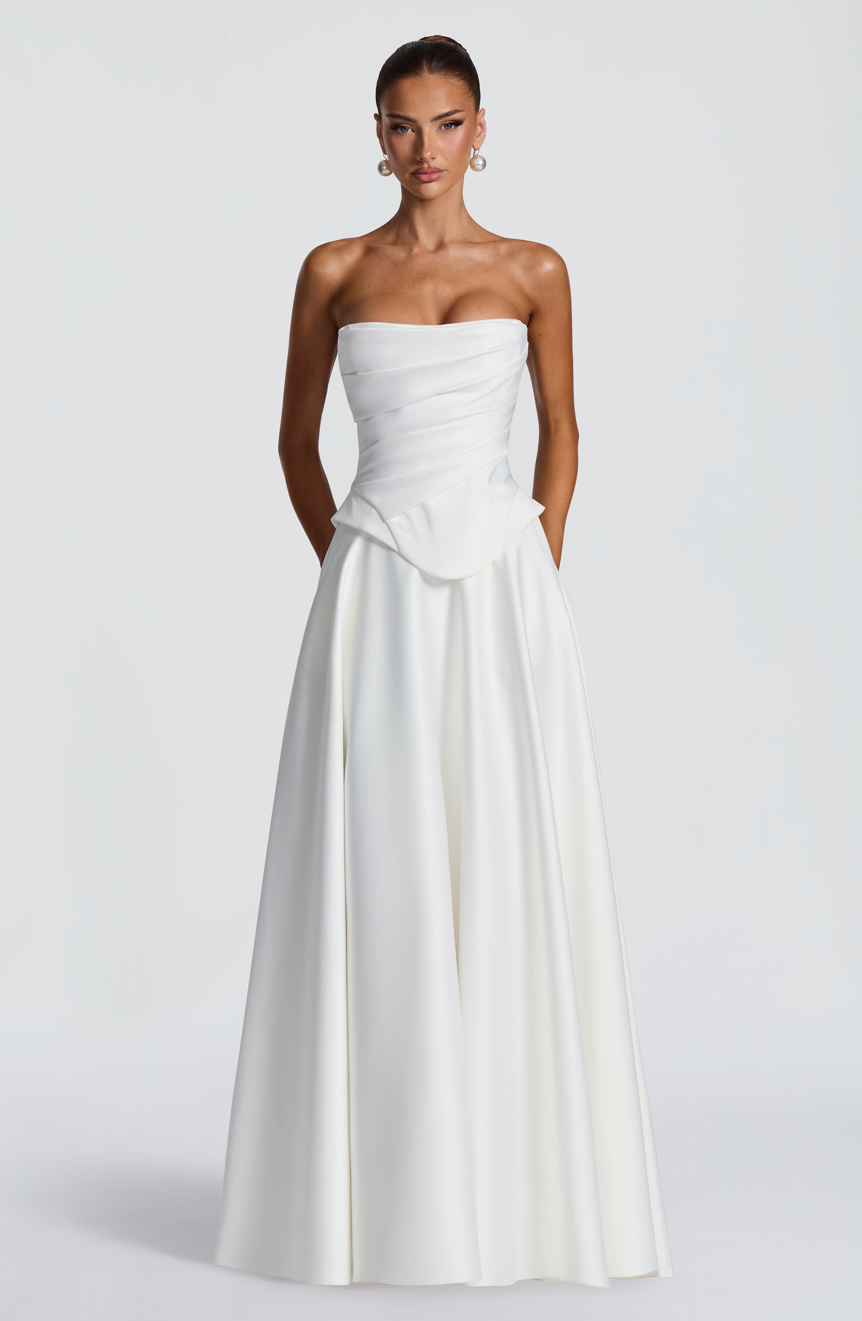Azolla Corset - Ivory