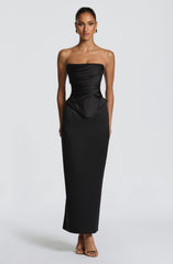 Calliope Midi Skirt - Black