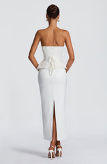 Calliope Midi Skirt - Ivory