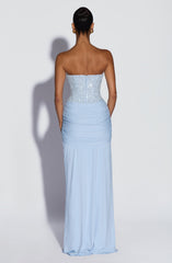 Carina Maxi Dress - Glacier Blue
