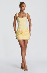 Cornelia Mini Dress - Lemon