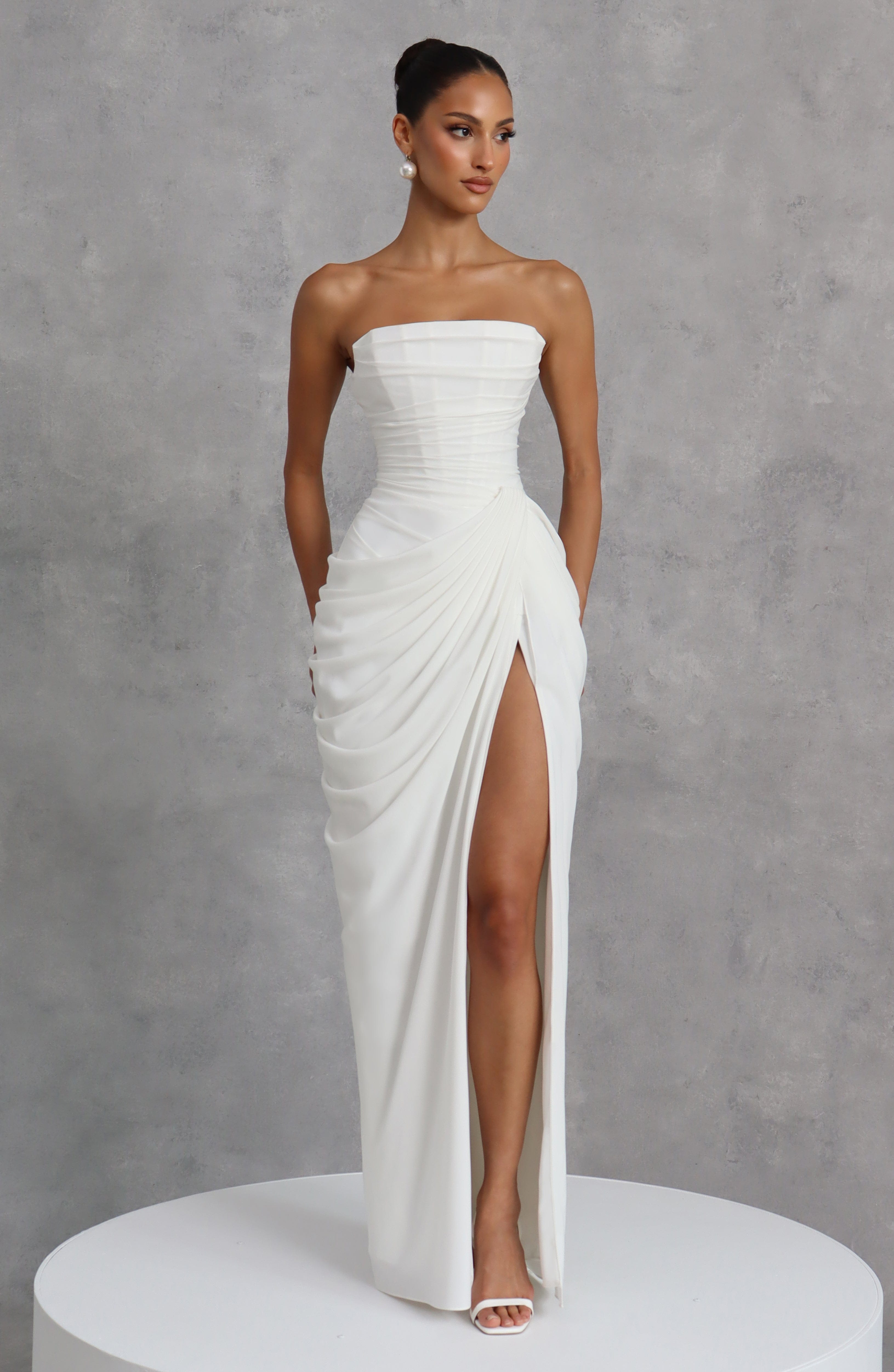 Cyra Maxi Dress - Ivory