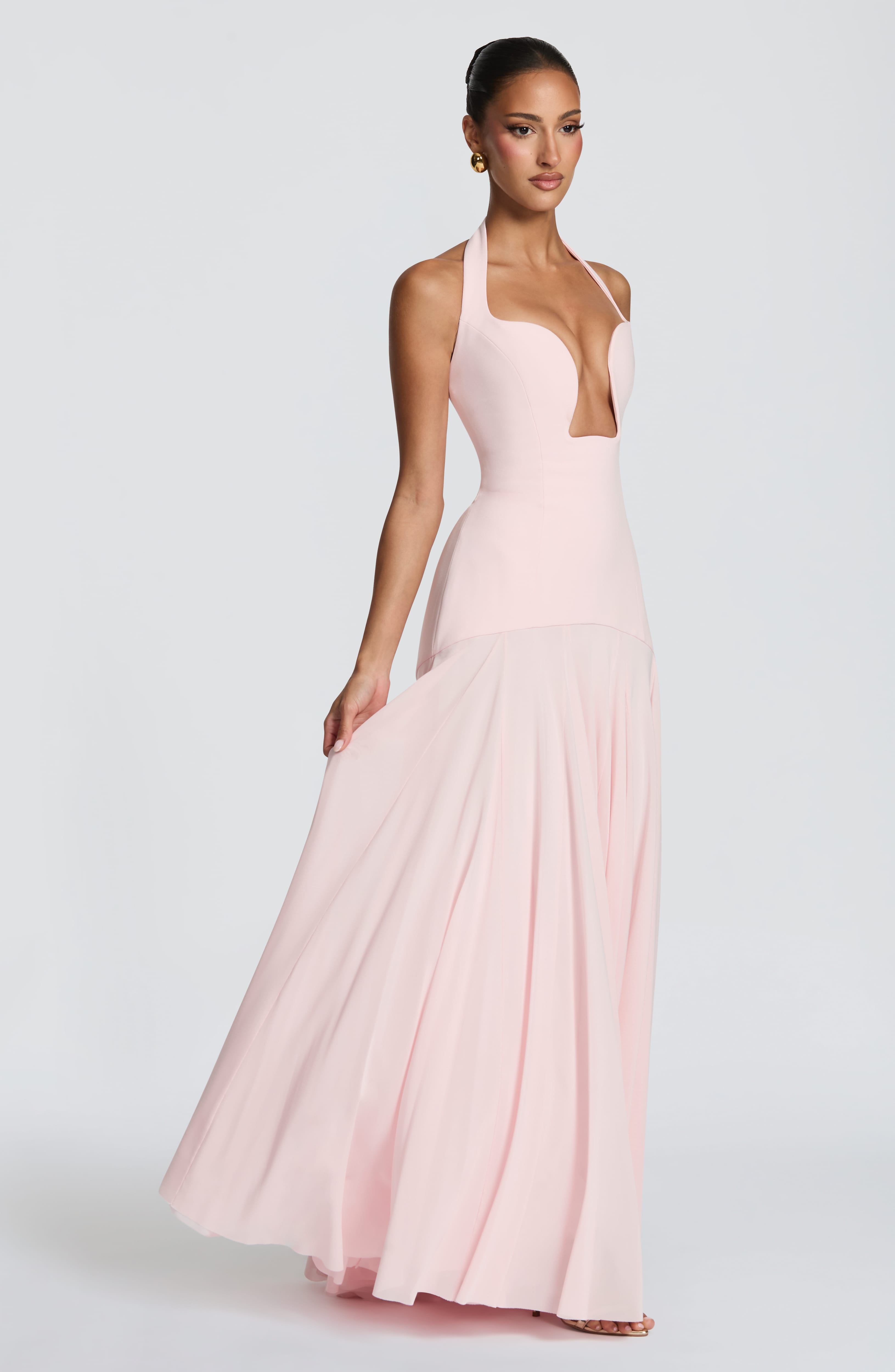 Cyrene Maxi Dress - Blush