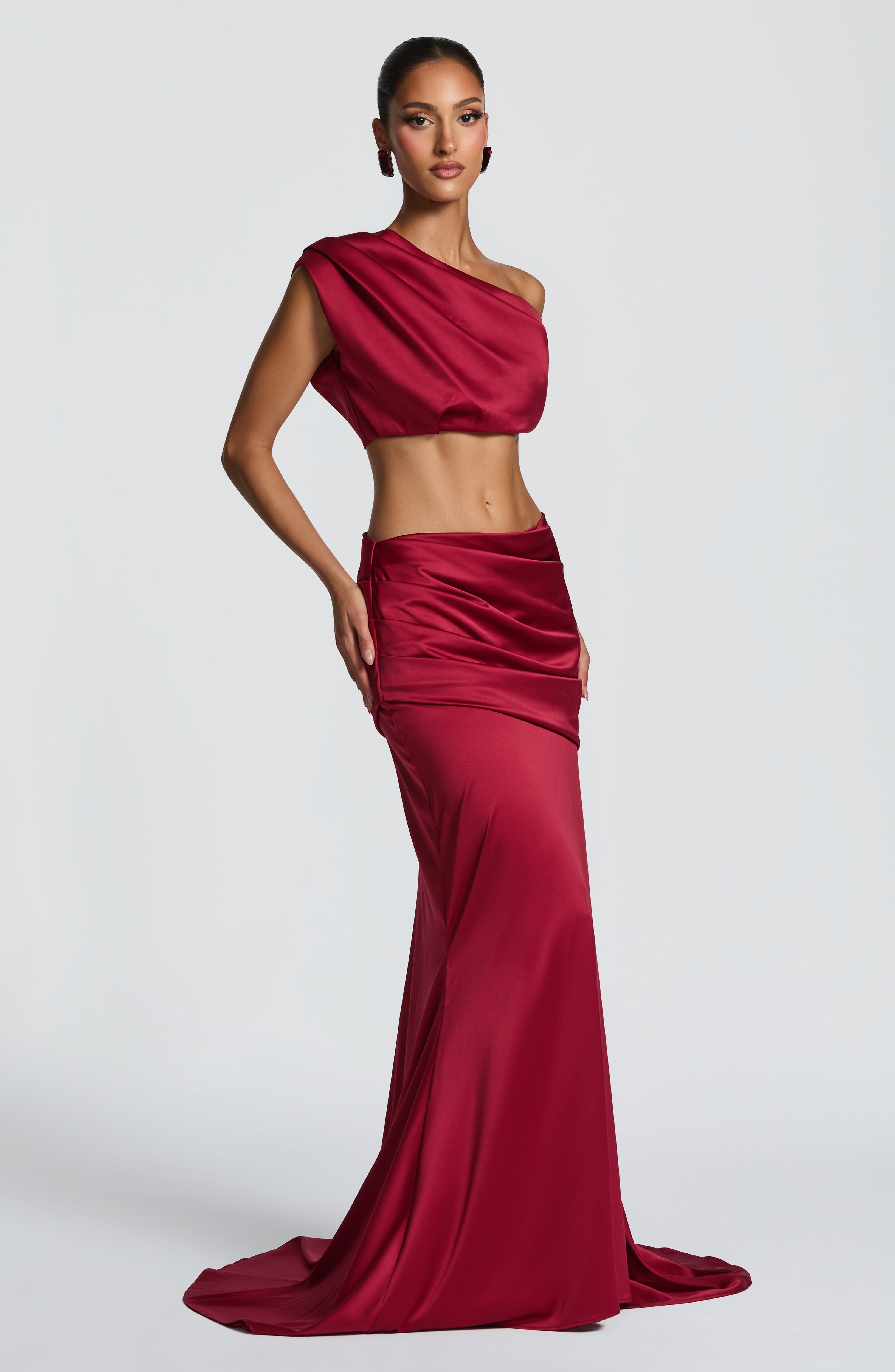 Edwina Top - Burgundy