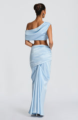 Edwina Top - Glacier Blue