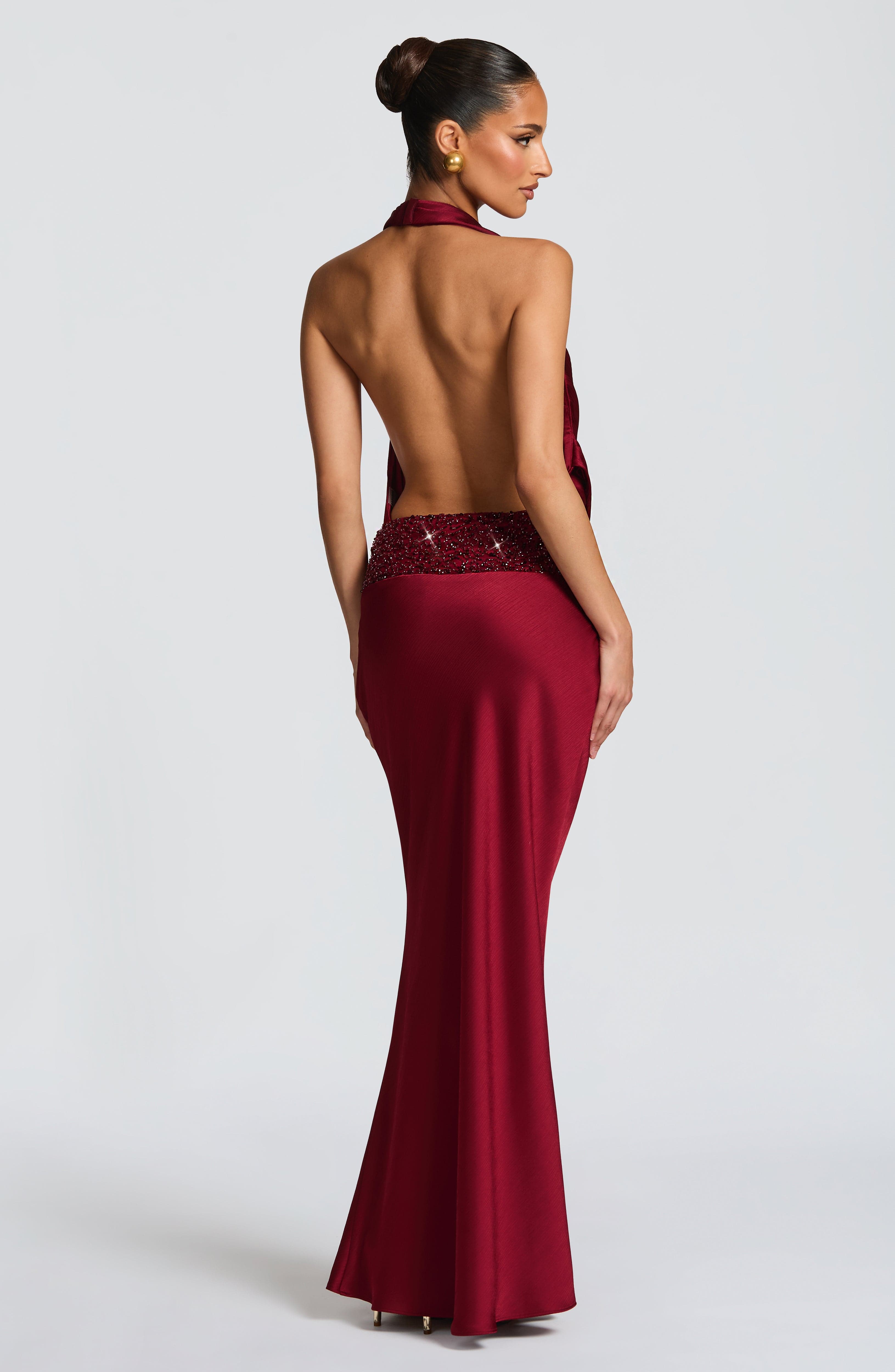Eleni Bodysuit - Burgundy