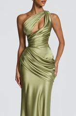 Emina Maxi Dress - Light Olive