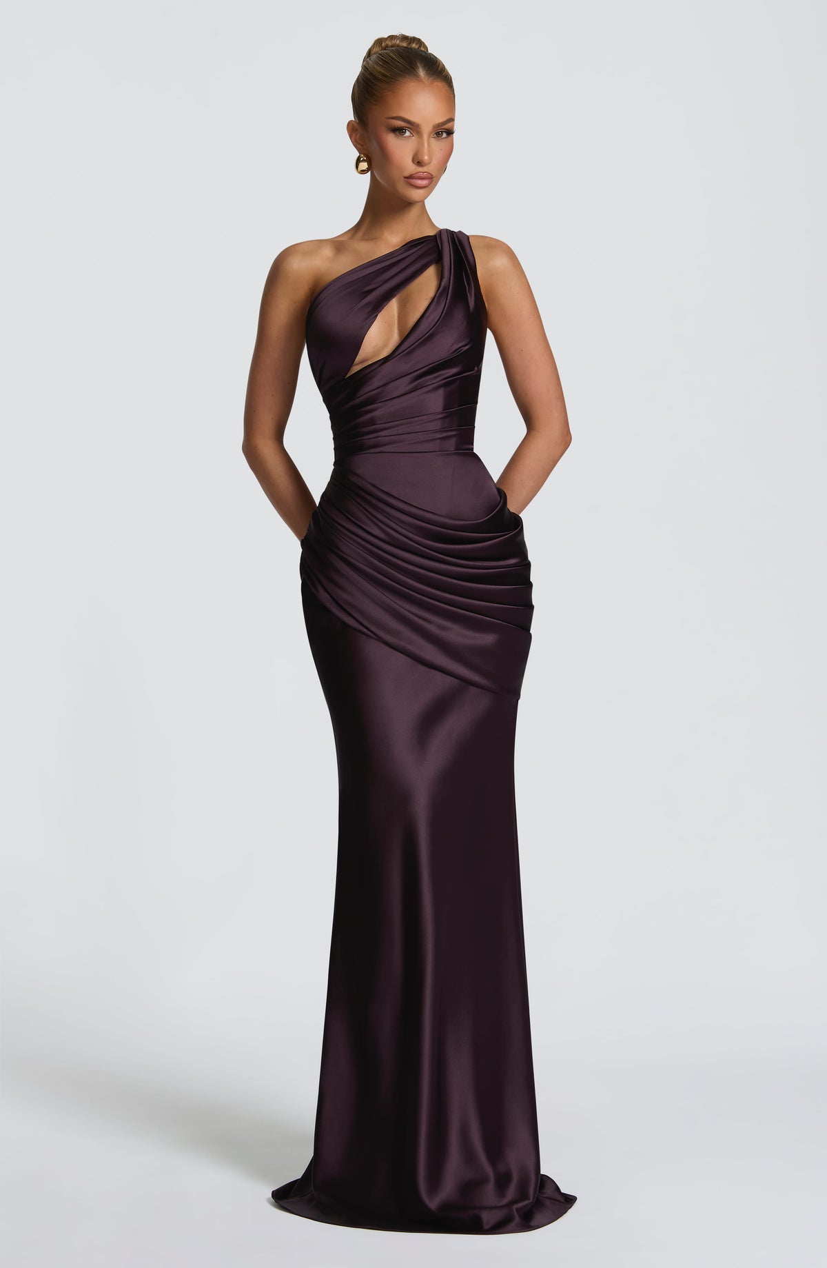 Emina Maxi Dress - Plum
