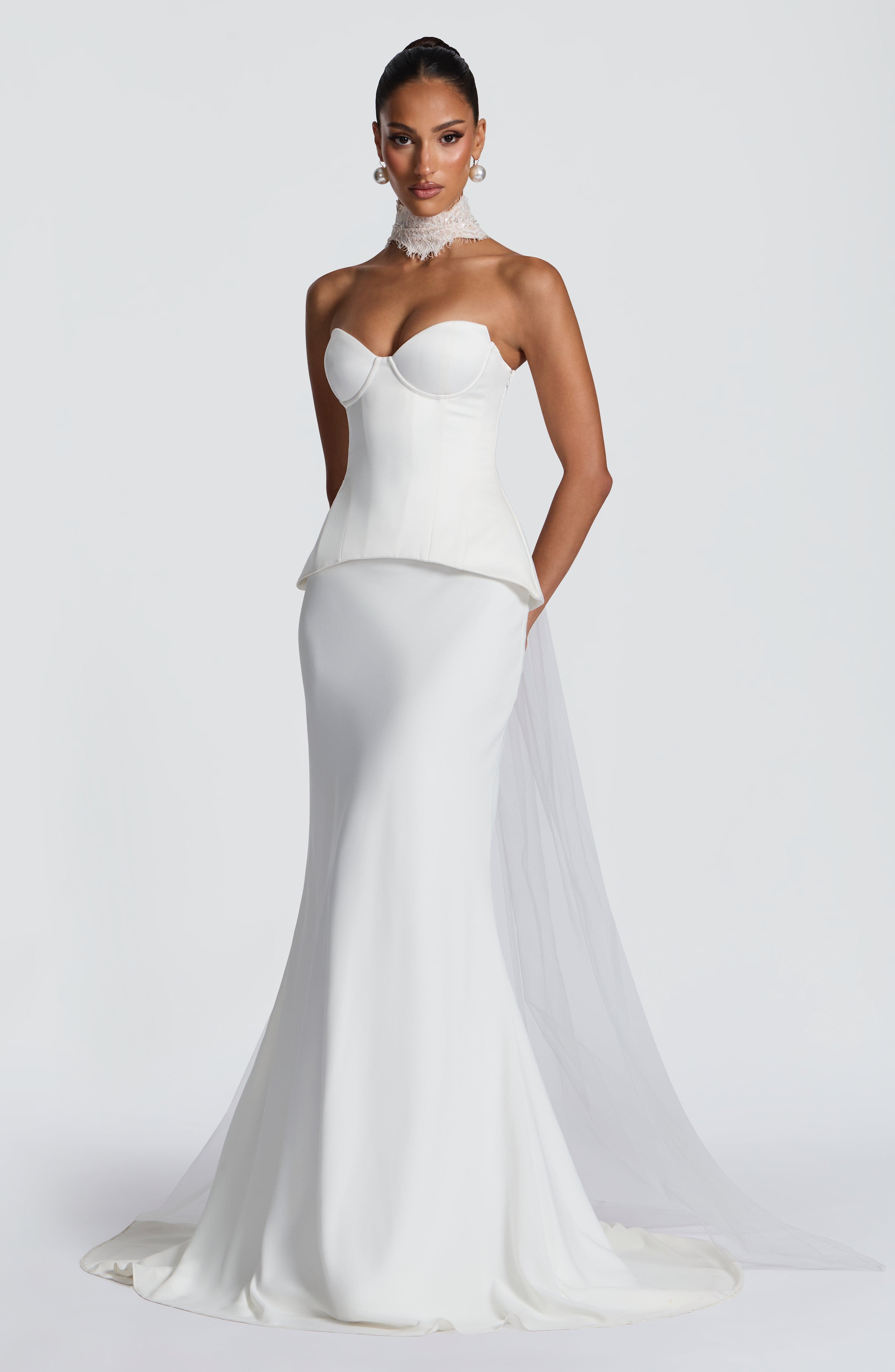 Kaia Maxi Skirt - Ivory