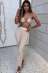 Kyana Crop - Beige
