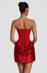Maggie Mini Dress - Red