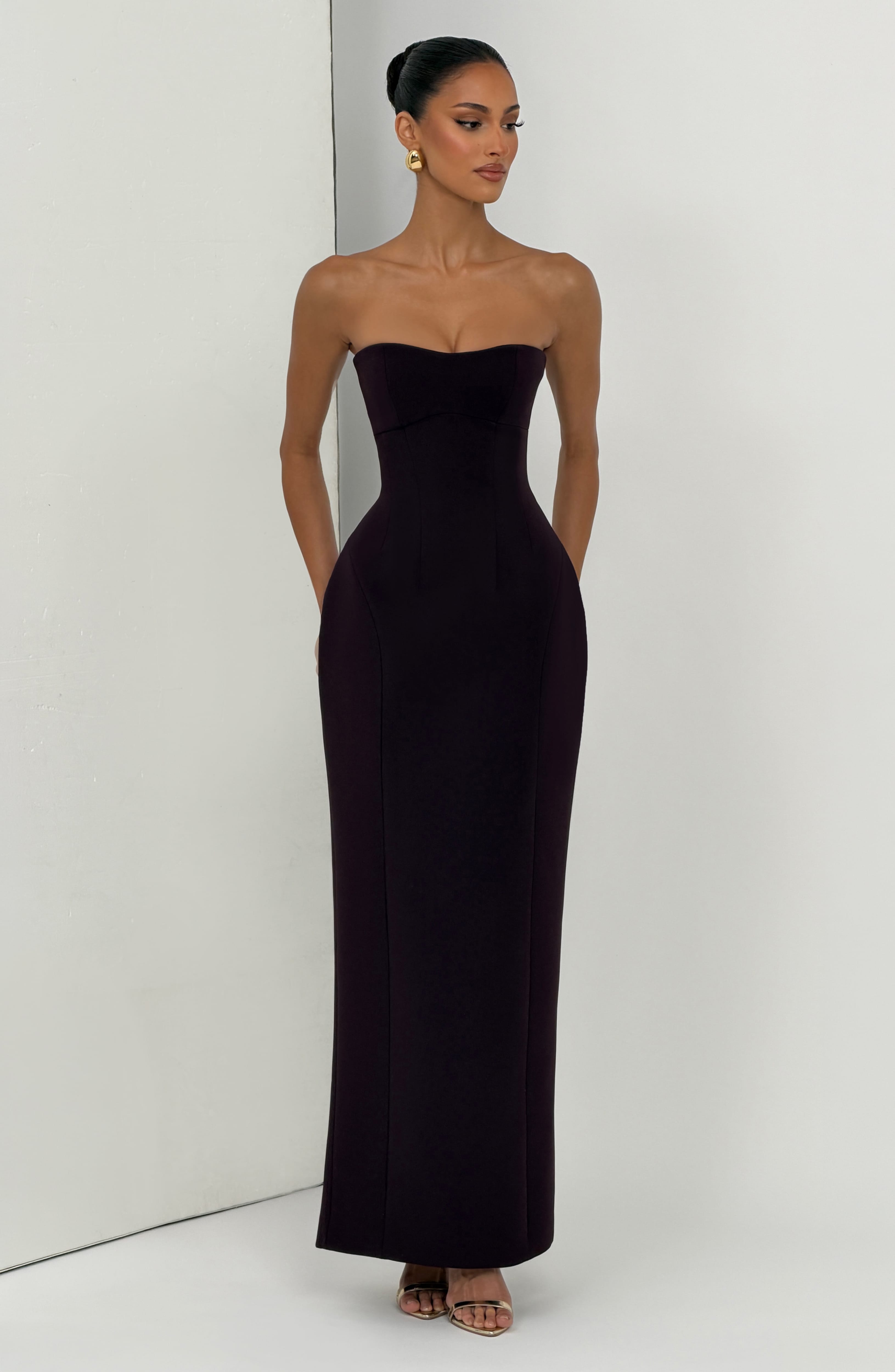 Manon Maxi Dress - Black