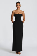 Manon Maxi Dress - Black