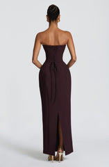 Manon Maxi Dress - Plum