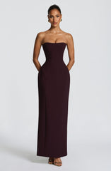 Manon Maxi Dress - Plum