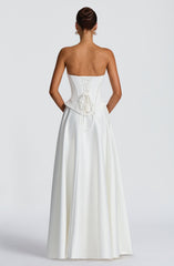 Mira Maxi Skirt - Ivory