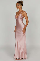 Miriam Maxi Dress - Blush