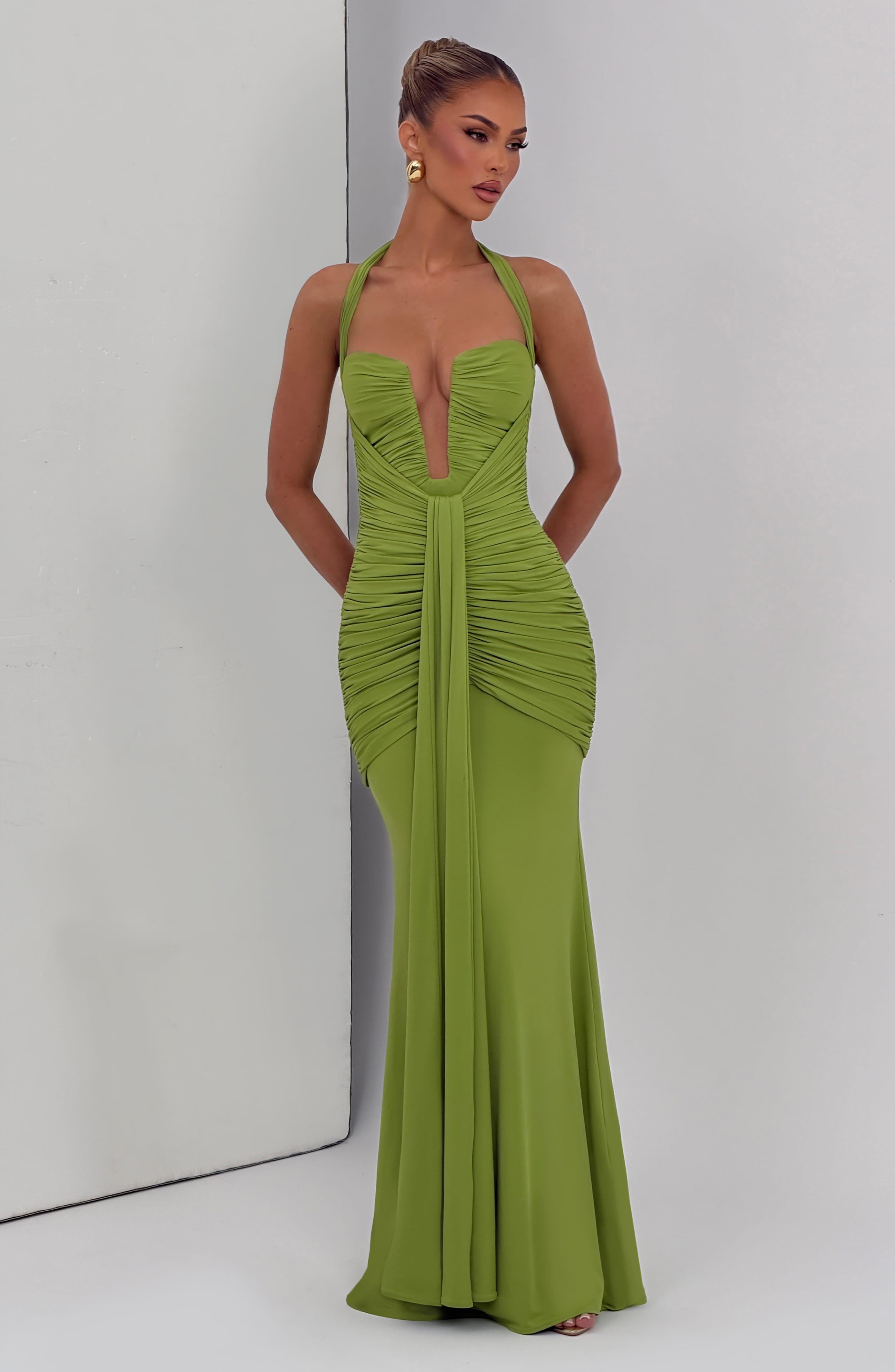 Morrigan Maxi Dress - Olive