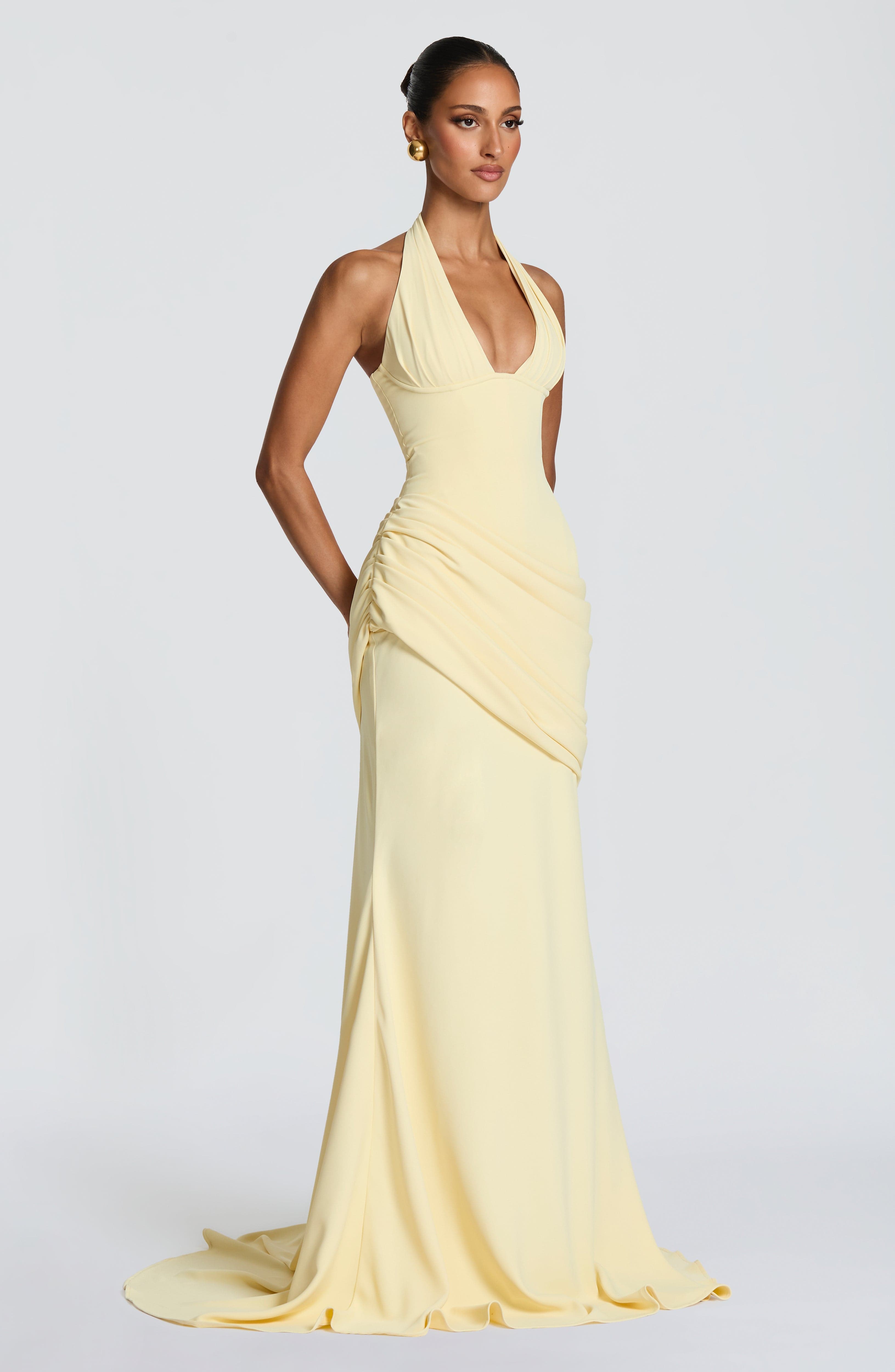Nehemia Gown - Lemon