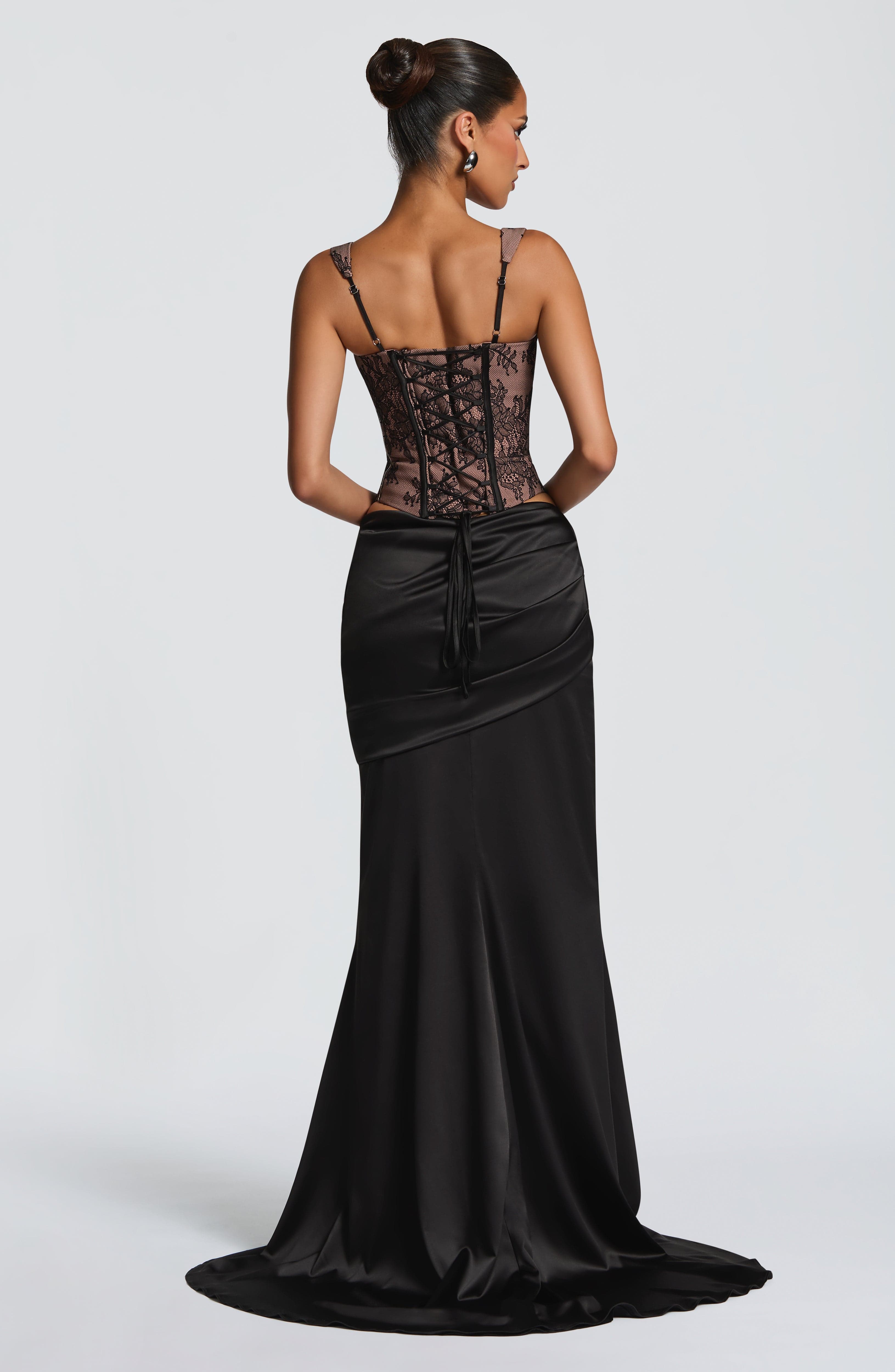 Nixie Corset - Black Lace