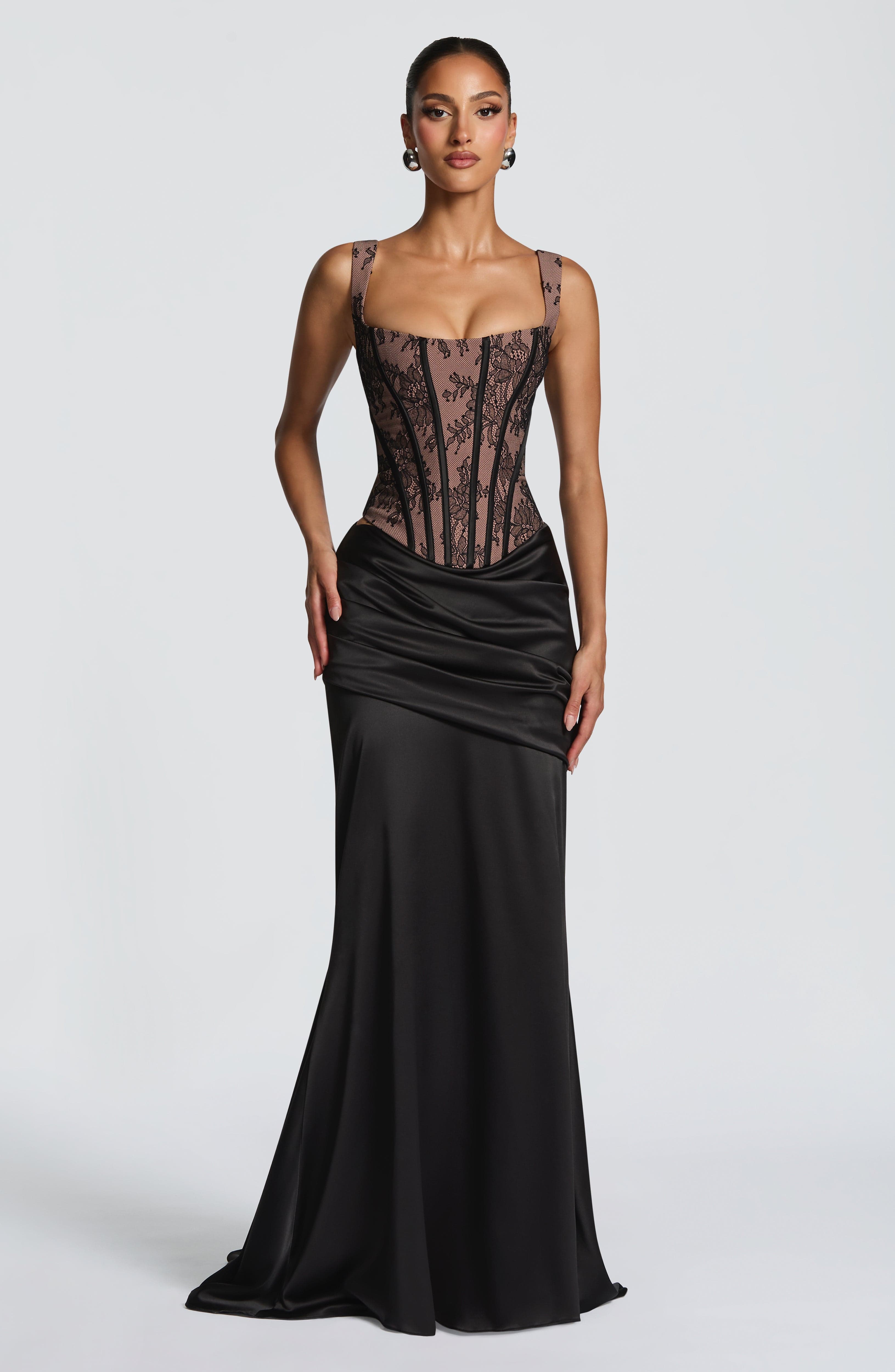 Nixie Corset - Black Lace