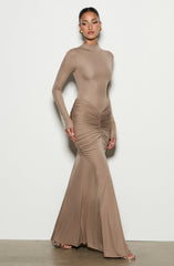 Oriane Maxi Dress - Stone